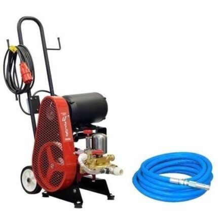 Lavadora Média Pressão Chiaperini LJ 3000 300 Libras 2cv Trifásico IP21 Com Mangueira 10 Metros e Carrinho